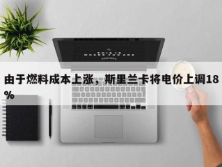 由于燃料成本上涨，斯里兰卡将电价上调18%